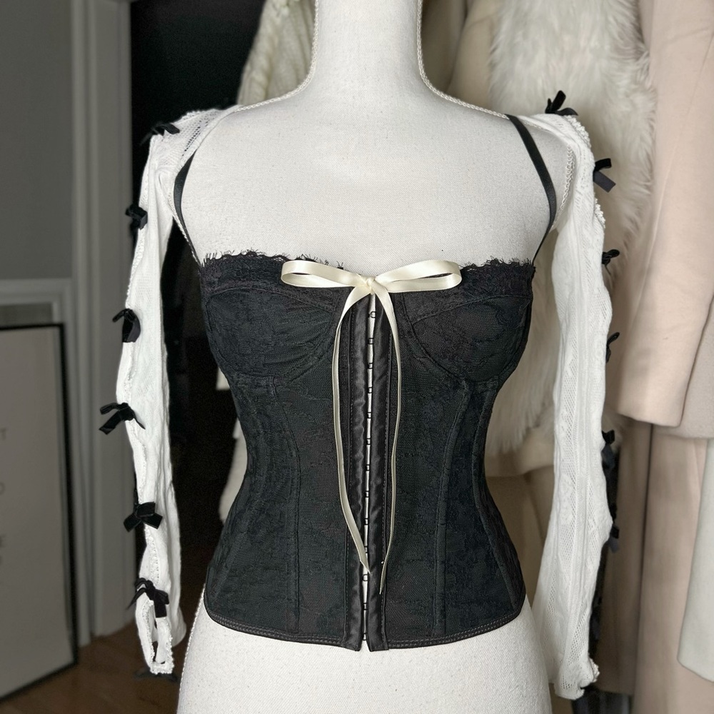 Lace Bow Bolero Sleeves 💕 Balletcore Barbie